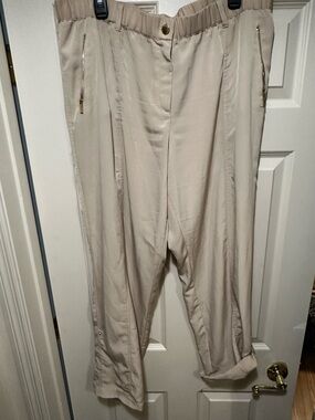 Calvin Klein Tan Dressy Capri Pants